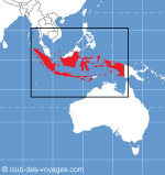 Cartes de l'Indonsie