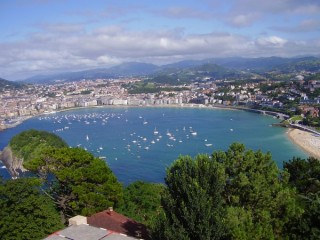 Photo de la ville de Saint-Sebastien (Pays Basque)