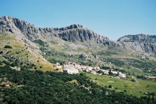 Photo du village de Grazalema (Andalousie)