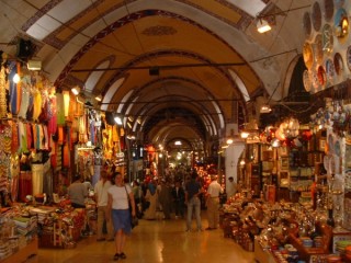 Alle intrieure du Grand Bazar d'Istanbul