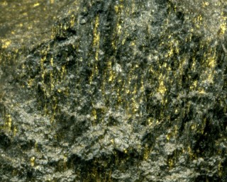 Exemple de roche aurifre