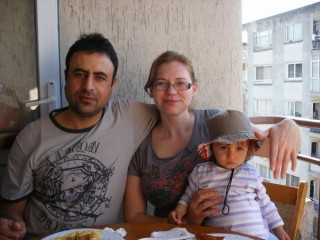 Famille turque a Izmir
