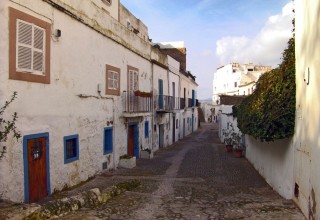 Ibiza : rue de San Jos dans la Dalt Vila