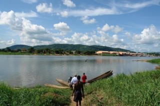 L'Oubangui prs de Bangui