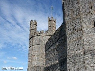La Tour de l'Aigle, chteau de Caernarfon