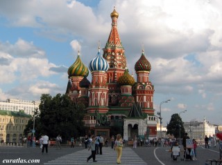 La cathdrale Saint-Basile de Moscou