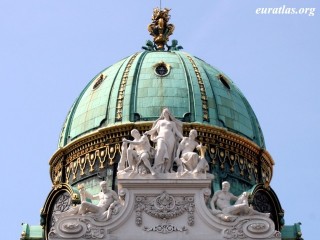 La coupole de l'aile Saint-Michel, Hofburg