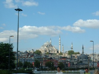 La mosque de Soliman et la mosque Yeni