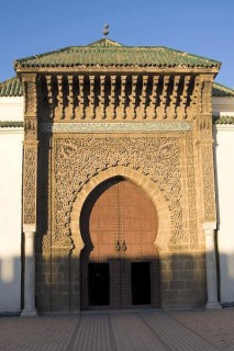 La porte du tombeau de Moulay Ismal