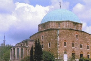 Le dme bleu de l'ancienne mosque