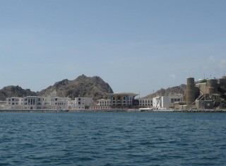 Le palais du Sultan, accs depuis la mer