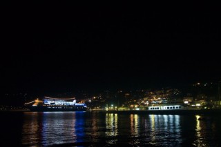 Le port la nuit