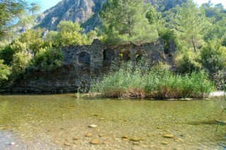 Les thermes d'Olympos