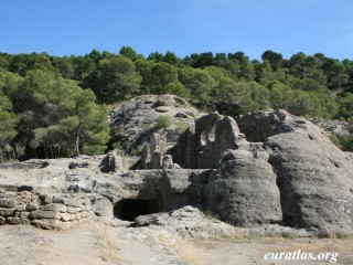 Malaga: ruines de l'glise de Bobastro