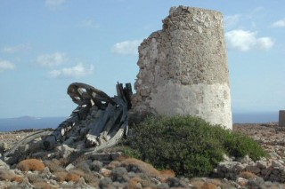 Moulin en ruines