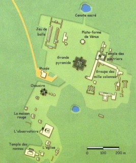 Plan du site archologique