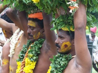 Prparation au rituel. Mamallapuram