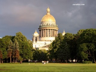 Saint Petersbourg, la cathdrale Saint-Isaac