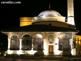 Tirana, la mosque d'Ethem Bey