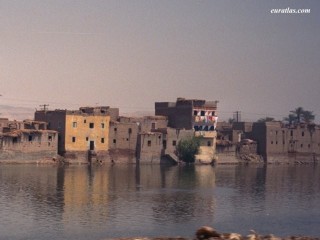 Un village prs d'Assiout en Moyenne-gypte