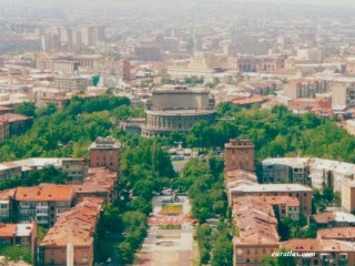 Vue d'Erevan, l'opra