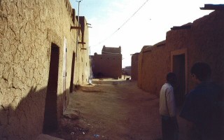 Le style soudanais de la vieille ville