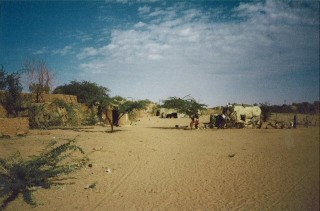 Les bidonvilles d'Agadez