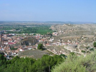 Vue de Calatayud depuis la forteresse