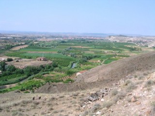 Vue de Calatayud depuis Bilbilis