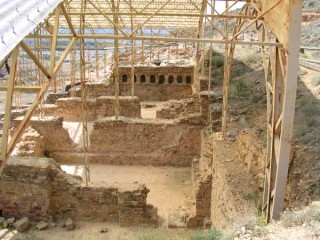 Vue des ruines romaines de Bilbilis