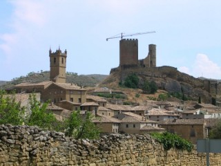 Photo du village d'Uncastillo (Aragon)