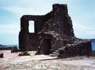 Les ruines du chteau Dubuc