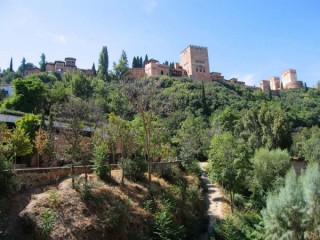 Vue extrieure de l'Alhambra