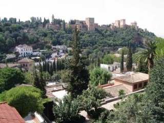 Vue gnrale de l'Alhambra