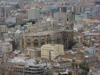 Photo de la cathdrale de Malaga (Andalousie)