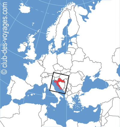 Situation de la Croatie