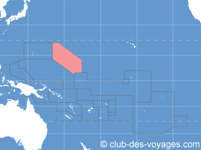 Situation des iles Marshall