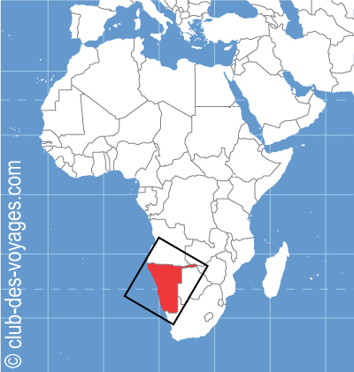 Situation de la Namibie