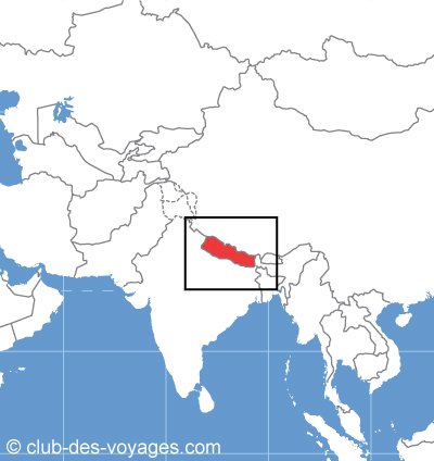 Situation Géographique Du Népal Club Des Voyages