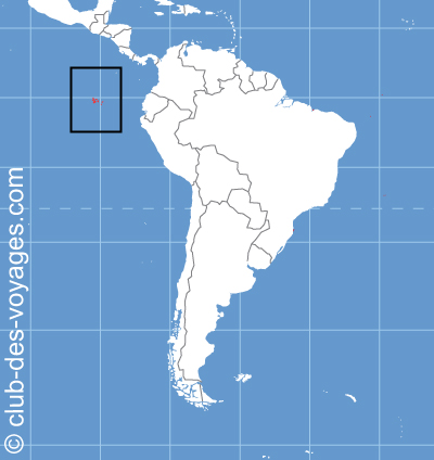 iles galapagos carte du monde