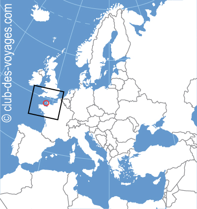 Situation des Îles anglo-normandes