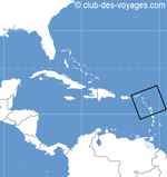 Cartes d'Antigua-et-Barbuda