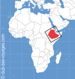 Cartes de l'Éthiopie