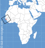 Cartes de la Guinée-Bissau