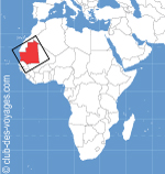 Cartes de la Mauritanie