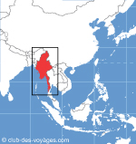 Cartes du Myanmar