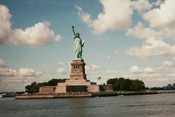 La statue de la Libert 