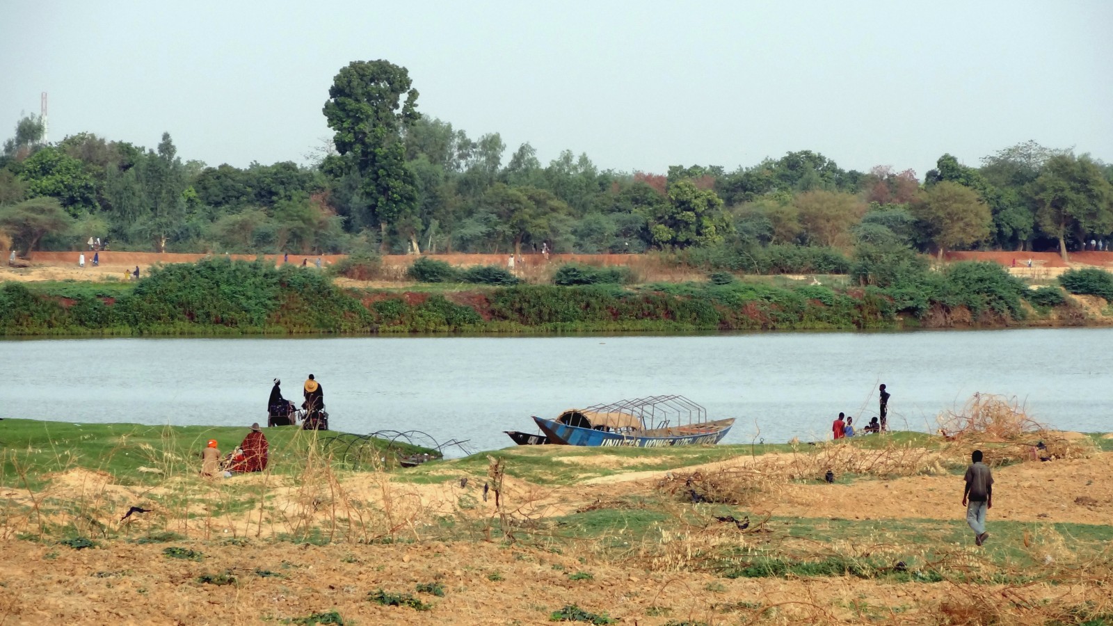 Le fleuve Niger à Niamey
