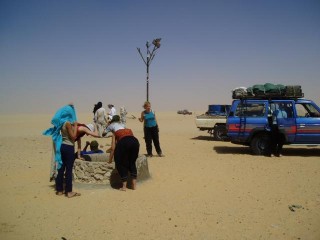 Puit prs de l'arbre du Tnr en 2006