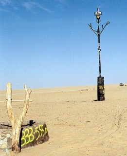 Route du sel 555 en novembre 2004